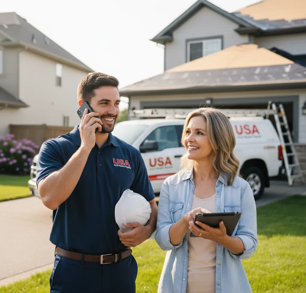 USA Roof Repair Experts customer support in Effie